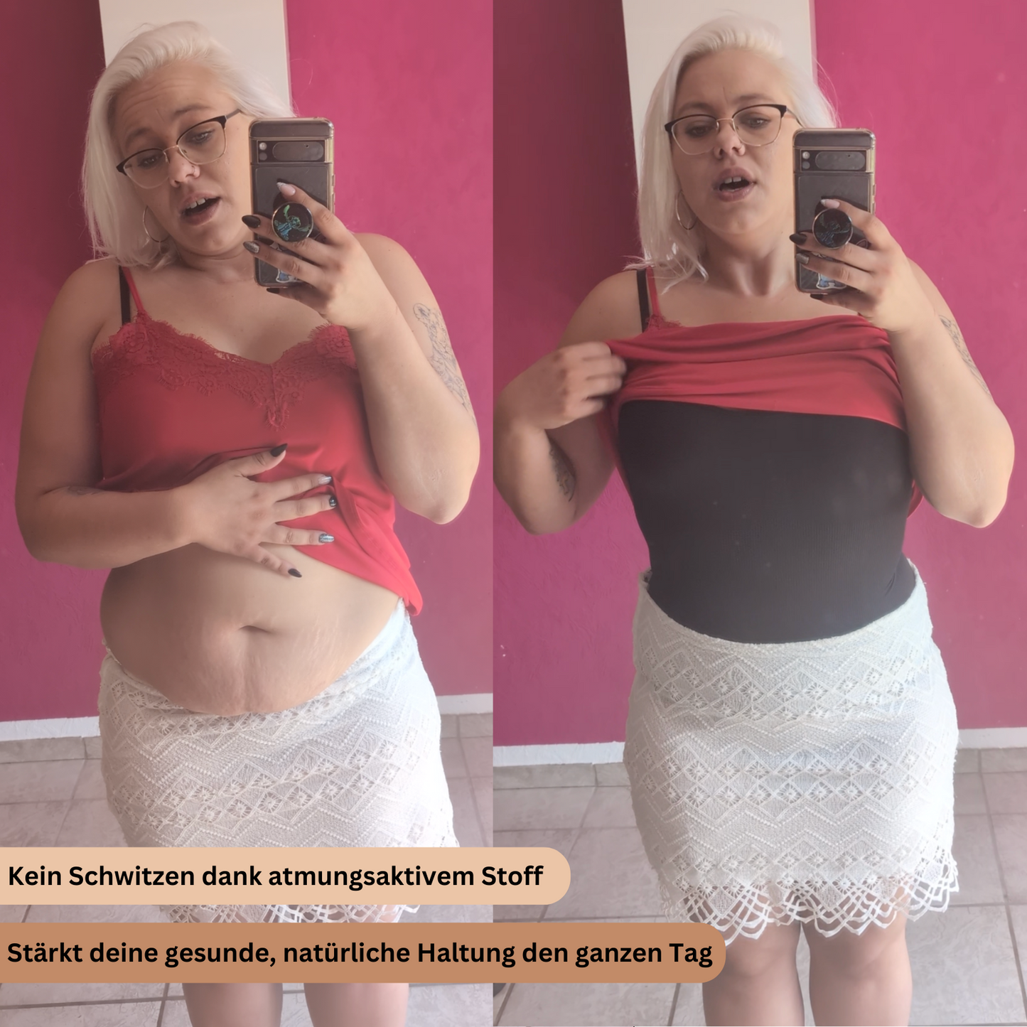 3x Paket Shapewear Body Bauchweg String Tanga