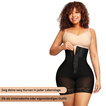 2x Paket Shapewear Body Bauchweg Mieder Shorts mit Beinen